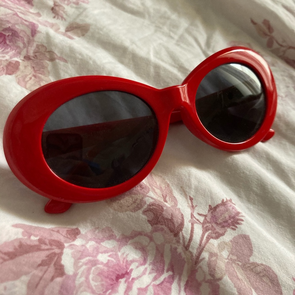 Red and Black Clout Goggles